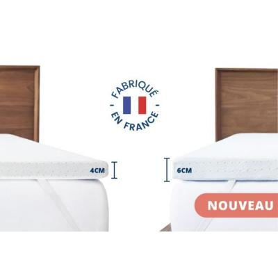 MELLO Surmatelas m&eacute;moire de forme 4cm 180x200cm