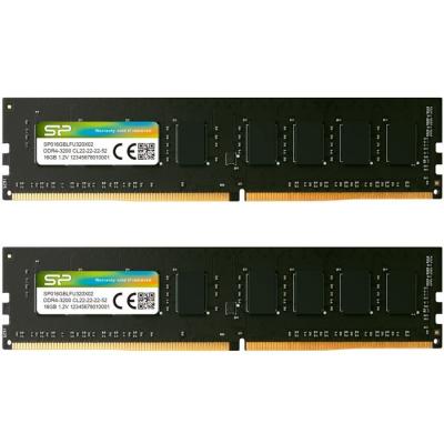 SP SILICON POWER M&eacute;moires - Silicon Power - DDR4 UDIMM 3200MHz CL22 - 32 Go (2 x 16 Go) 