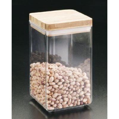 METALTEX  Pot de 1.7l en acrylique transparent carr&eacute; - 18.71.16