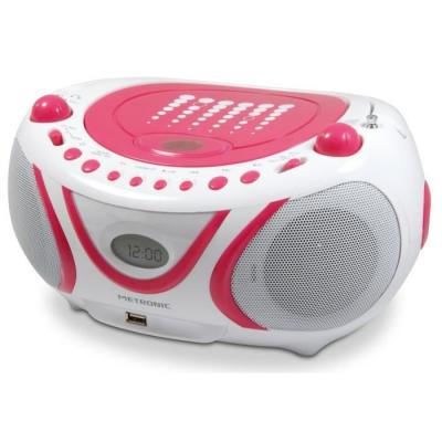 METRONIC Radio  CD-MP3 pop rose
