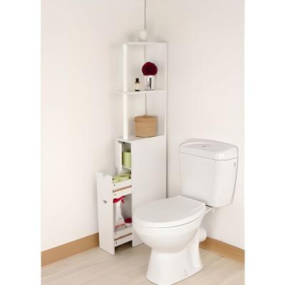 Meuble de rangement WC/toilettes ou salle de bains blanc