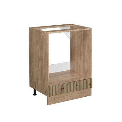 VICCO  meuble pour four r-line, ch&ecirc;ne artisanch&ecirc;ne de force dor&eacute;, 60 cm sans plan de travail 