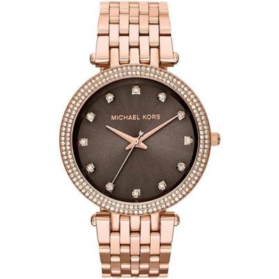 MICHAEL KORS Montre Femme -  - MK3217 - Acier inoxydable - Or rose - &Eacute;tanch&eacute;it&eacute; 5 ATM 
