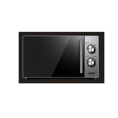HTW Micro-ondes  700 W - Finition inox et noir