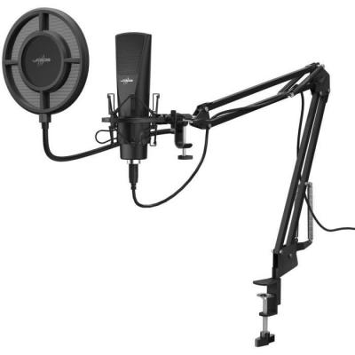 URAGE Hama  ""Stream 800 HD Studio pouces - Microphone - noir 