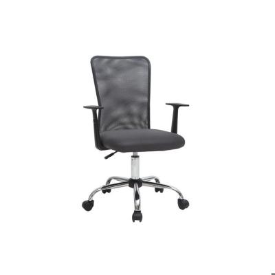 Fauteuil de bureau design en mesh pluz - Gris - Gris