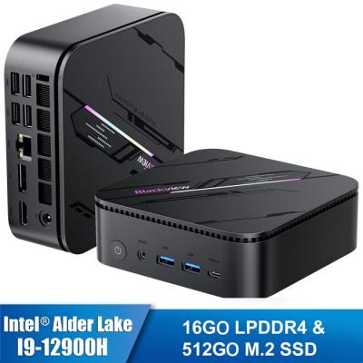 BLACKVIEW Mini PC  MP100 Pro i9-12900H 16 Go 512 Go W11P