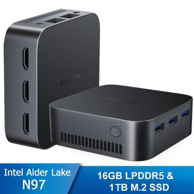 BLACKVIEW  MP80 Mini PC Intel N97/16 Go/1 To SSD Noir