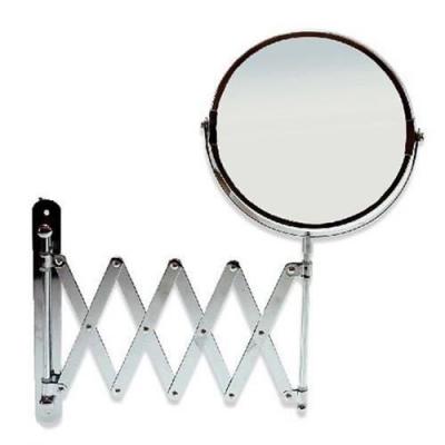 WADIGA Miroir mural grossissant x2 double face avec bras
