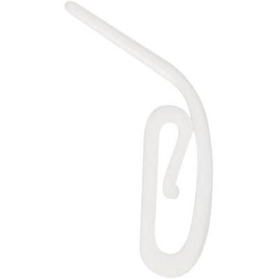 Agrafe escargot plastique blister de 20 crochets