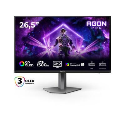 AOC Moniteur PC  27 AG276QKD2 QD-OLED QHD 500 Hz HDR500 TrueBlack - Neuf