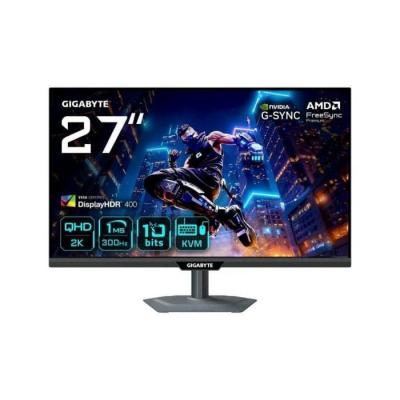 GIGABYTE Monitor  M27Q3 27 QHD 300Hz IPS 1ms FreeSync G-SYNC DisplayHDR400