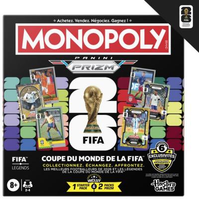 MONOPOLY Jeu classique Hasbro  Panini Prizm FIFA World Cup