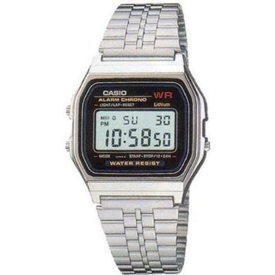 CASIO Montre Mixte  Vintage A159WA-N1DF Argent