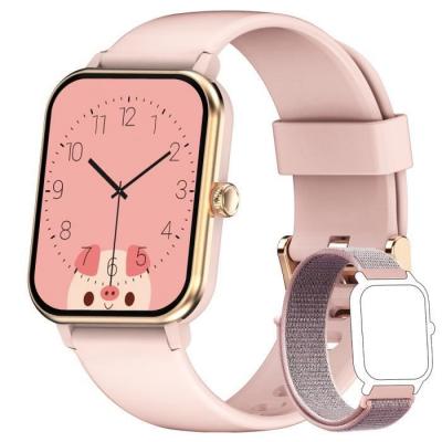 IOWODO Montre Connect&eacute;e Femme Enfant Smartwatch  R3PRO &Eacute;tanche IP68 Compatible Android et iOS ROSE