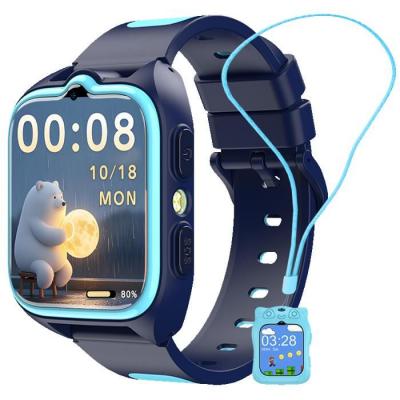 BLACKVIEW Montre Connect&eacute;e pour enfants  Z30 800mAh 1.75 Smartwatch Sport 4G GPS SOS LED - Bleu