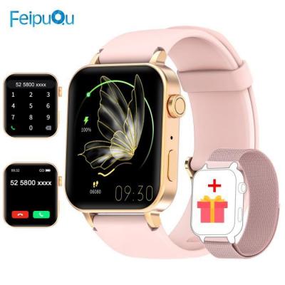 FEIPUQU Montre Connect&eacute;e Sport Homme 2.01Grand &eacute;cran HD avec Appel Bluetooth 900mAh Batterie Smartwatch Boussole Cardiofr&eacute;quence Sommeil 