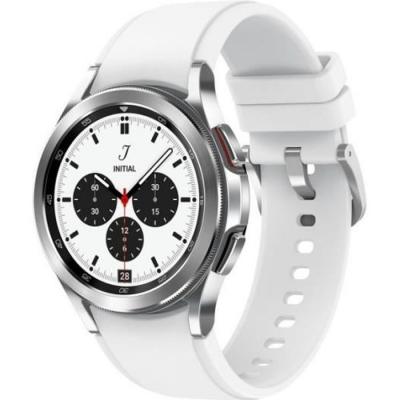 SAMSUNG Montre Connect&eacute;e  Galaxy Watch 4 Classic 42mm 3,05 cm (1.2"") Argent GPS