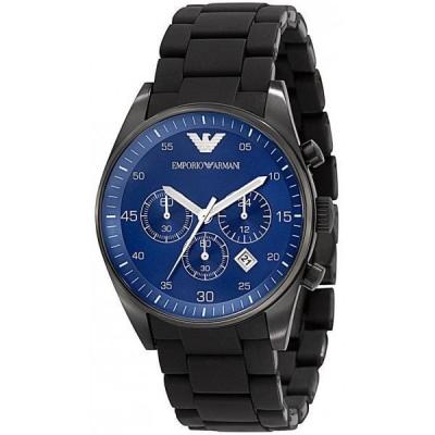EMPORIO ARMANI Montre Homme  AR5921 Noir 