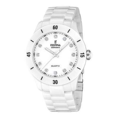 FESTINA Montre femme -  - F20720/2 - C&eacute;ramique blanche - 38 mm - Chic 