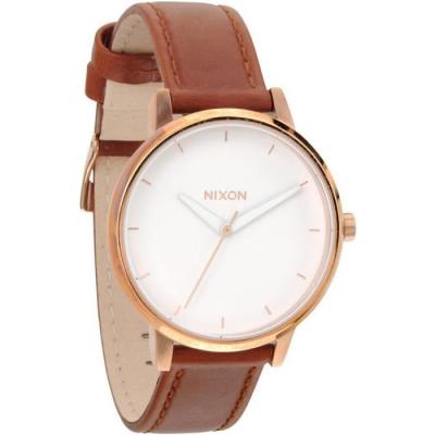 NIXON Montre femme -  - KENSINGTON A1081045 - Quartz - Analogique - Cuir marron 