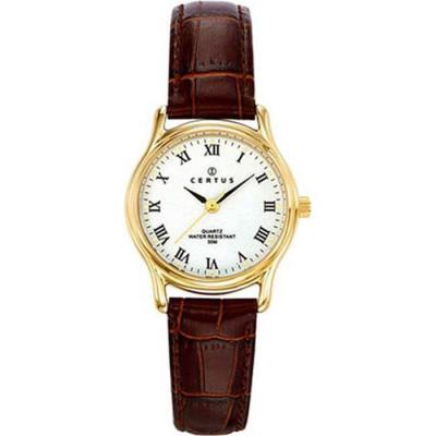 CERTUS  Femmes Analogique Quartz Montre avec Bracelet en Cuir 646241