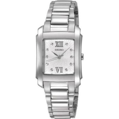 SEIKO Montre Femme -  - SRZ379P1 - Quartz - Analogique - Acier Argent&eacute; 