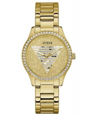 GUESS Montre femme  Lady Idol GW0605L2 - Bracelet Acier Dor&eacute;