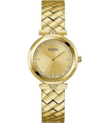 GUESS Montre femme  Rumour GW0613L2 - Bracelet Acier Dor&eacute;