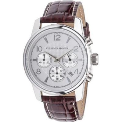 VUILLEMIN REGNIER Montre Homme Chronographe  - Vuillemin R&eacute;gnier 4 cm &Oslash; Marron