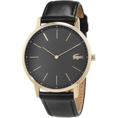 LACOSTE Montre Homme Moon Noir 2011004 Jaune 