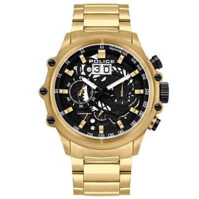 POLICE  PL16018JSG.02M, Quartz, 48mm, 10ATM