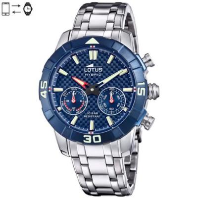 LOTUS Montre connect&eacute;e Homme  Montres L18810-3 - Bracelet Acier Acier