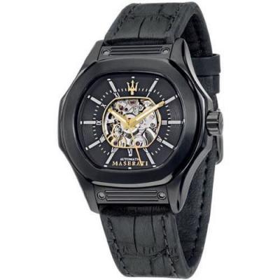 MASERATI Montre -  - R8821116008 - Quartz - Analogique - Cuir Noir