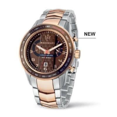 MASERATI  R8873610004 - Montre Homme Bicolore