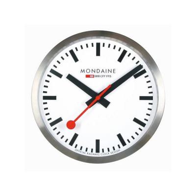 Montre Horloge Mondaine Swiss Railways Wall Clock A990.CLOCK.16SBB