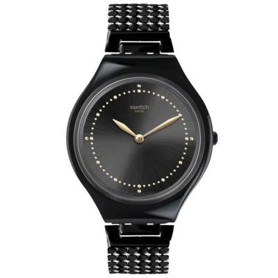 SWATCH Montre -  - SVOB103GB - Quartz - Analogique - Acier Noir 