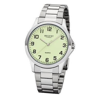 REGENT Montres Homme - W-0016 Montre Analogique &Agrave; Acier Inoxydable
