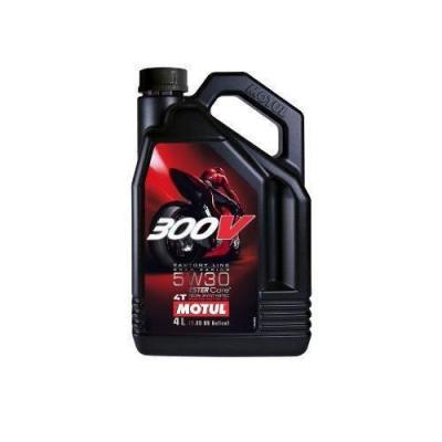 MOTUL Huile moteur 4T  300V factory line road racing 5W30 4L
