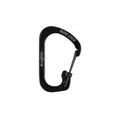 NITE IZE Mousqueton Carabiner Slide Lock Taille 4 -  Noir
