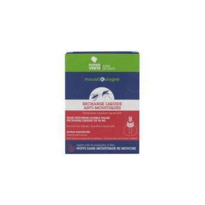 MOUSTI K.O  Recharge Liquide pour Prise Anti-Moustiques 