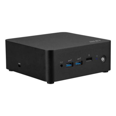 MSI  CUBI NUC AI 1UMG-018BEU barebone PC/ poste de travail Mini PC Noir 155H Intel SoC