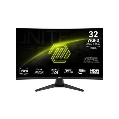 MSI MAG 321CQF E18 31.5"" LED Rapid VA QHD 180Hz 0.5ms Adaptive Sync Curva