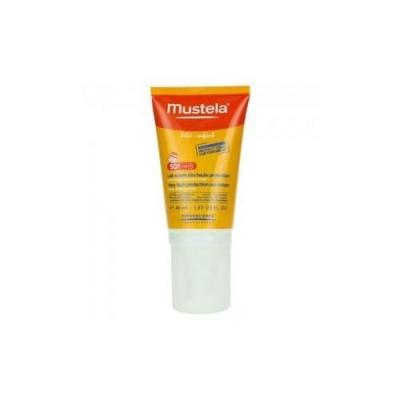 MUSTELA Lait Solaire Tr&egrave;s Haute Protection Visage SPF50+ 40 ml