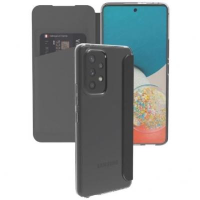 MUVIT  pour france folio coque transparent samsung galaxy a53 5g