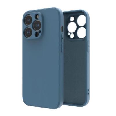 MYWAY Coque pour iPhone 14 Pro Max Smoothie en TPU Bleu