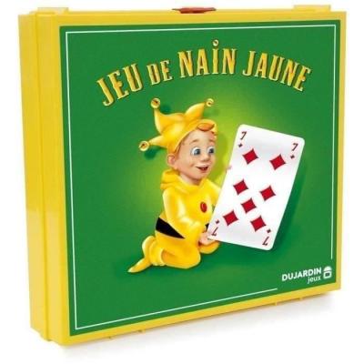 DUJARDIN Jeu du Nain Jaune en Bo&icirc;te Plastique - Amusement Partout - Neuf