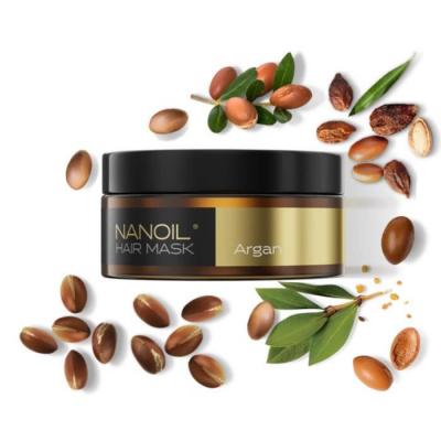 NANOIL Masque r&eacute;parateur pour cheveux  huile d'argan (300 ml)