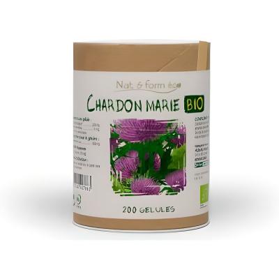 NAT & FORM ECORESPONSABLE CHARDON MARIE BIO 200 G&eacute;lules Nat&Form