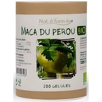 NAT & FORM NAT&FORM Ecoresponsable - Maca Bio 200 g&eacute;lules